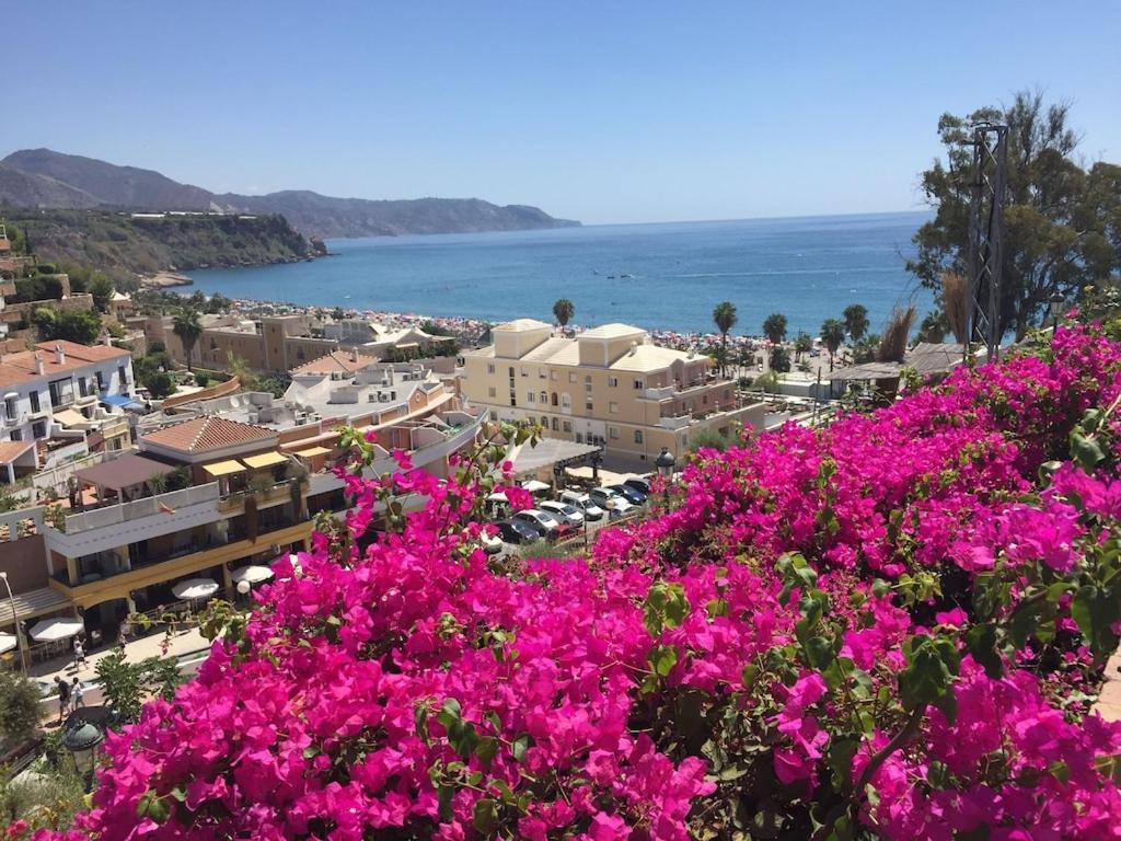 Edificio Verdemar - Stunning 1 Bed Apartment With Pool & Sea Views Nerja Ngoại thất bức ảnh